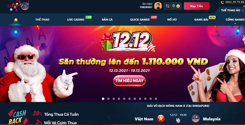 Lucky88 – Nhà cái tặng tiền cược bóng đá tạo không khí mới mẻ tại Việt Nam
