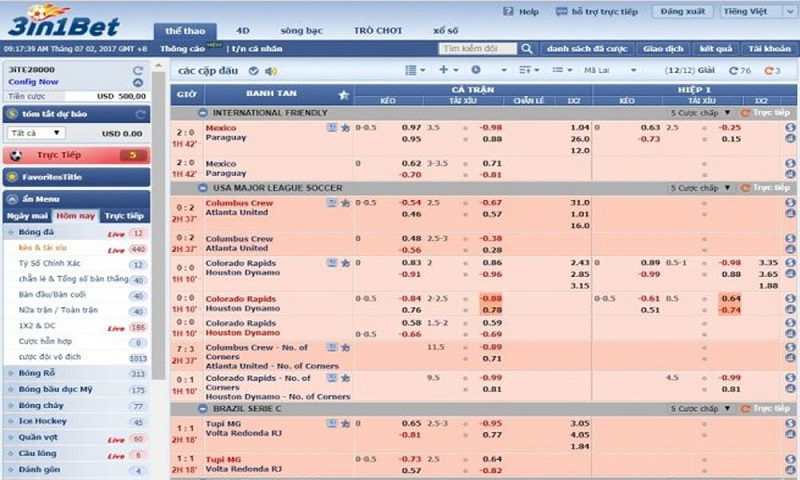 3IN1BET - Sân chơi cá cược với lượng người chơi khủng nhất hiện nay