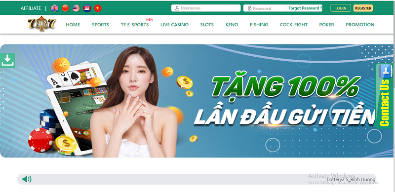 7Fun7 - Cá cược liền tay, thu ngay lợi nhuận khủng