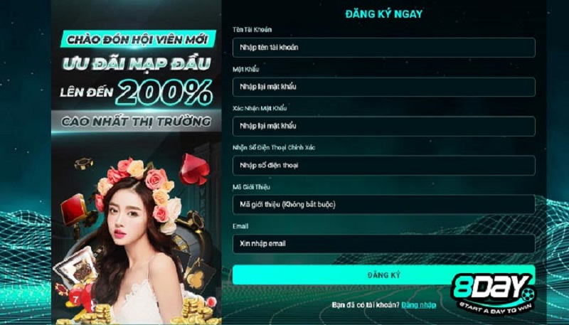 Đánh giá nhà cái 8DAY - Link đăng nhập 8DAY mới nhất 2023