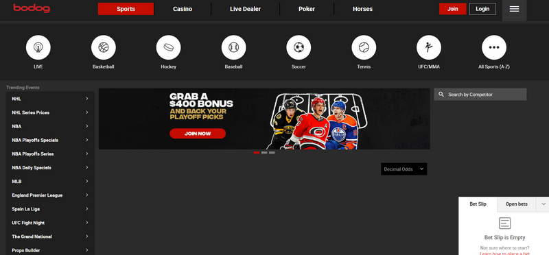 BODOG - Thiên đường cá cược đẳng cấp hàng đầu thị trường