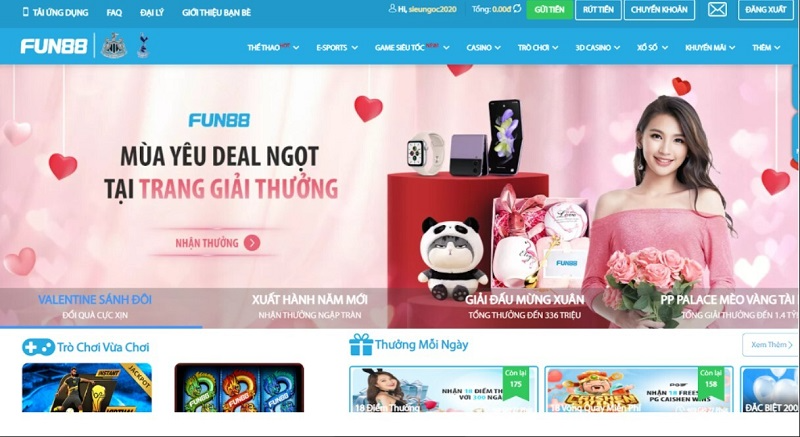 Fun88 - Hái ra tiền cùng nhà cái đẳng cấp hàng đầu 2023