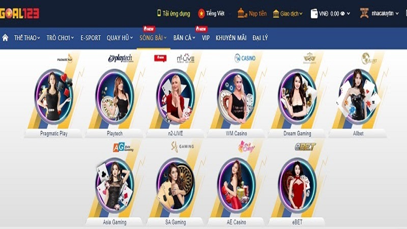 Goal123 - Nhà cái cá cược thuần Việt nhiều người chơi 2023