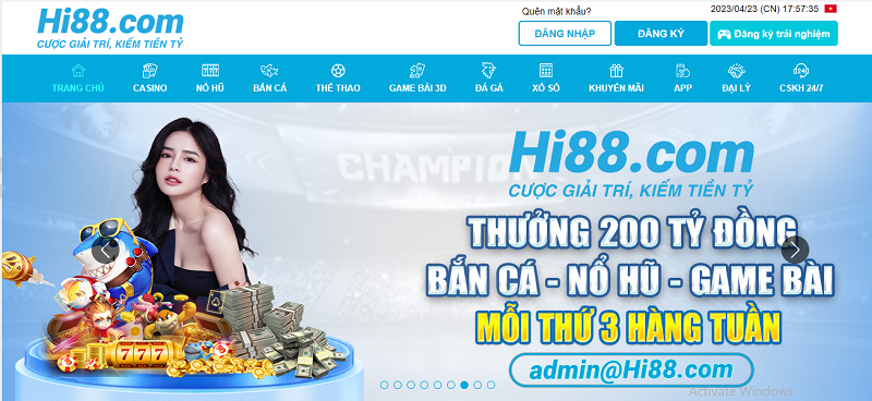 Hi88 – Thiên đường giải trí dành cho bet Việt