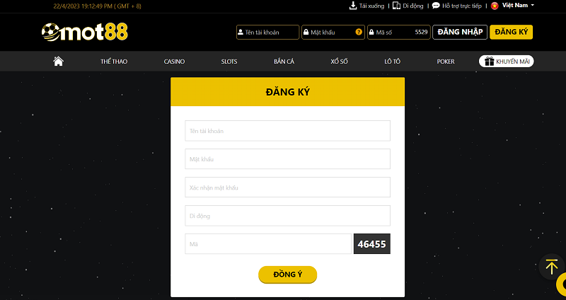MOT88 - Nhà cái đáng trải nghiệm cá cược nhất hiện nay