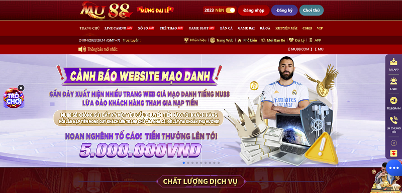 MU88 – Nhà cái tặng tiền cá cược được nhiều người chơi Việt bình chọn nhất