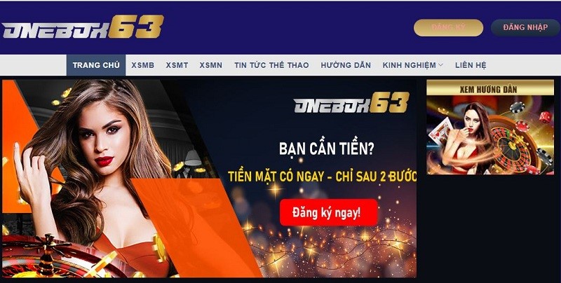 ONEBOX63 - nền tảng cá cược và casino hàng đầu châu Á