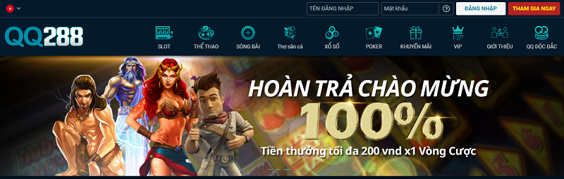QQ288 – Sân chơi cá cược đẳng cấp chuẩn quốc tế
