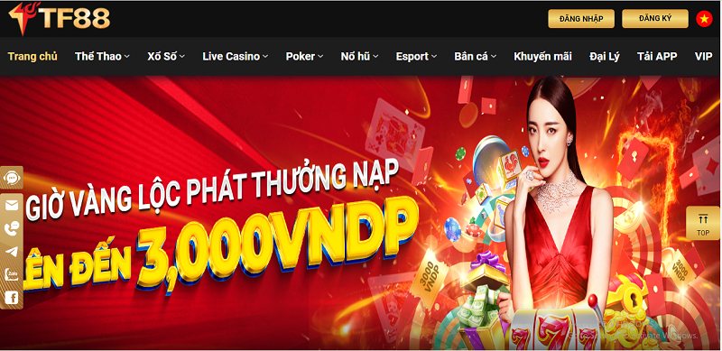 TF88 – Thương hiệu nhà cái số 1 cá cược đỉnh cao 2023