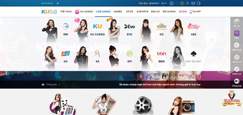 Kubet – Lão làng của giới cá cược trực tuyến